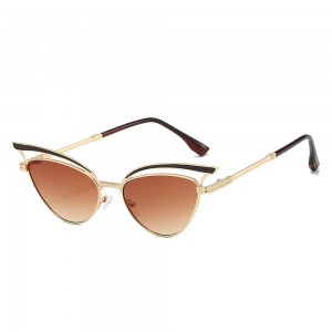 Lunettes de soleil tendance en forme de papillon pour femmes RUSEN'S M8056