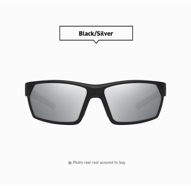 RUISEN'S Sports Polarisierte bunte Herren-Sonnenbrille für Outdoor-Radfahren 3061