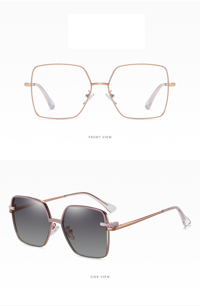 Clip-polarisierte Sonnenbrille für Damen