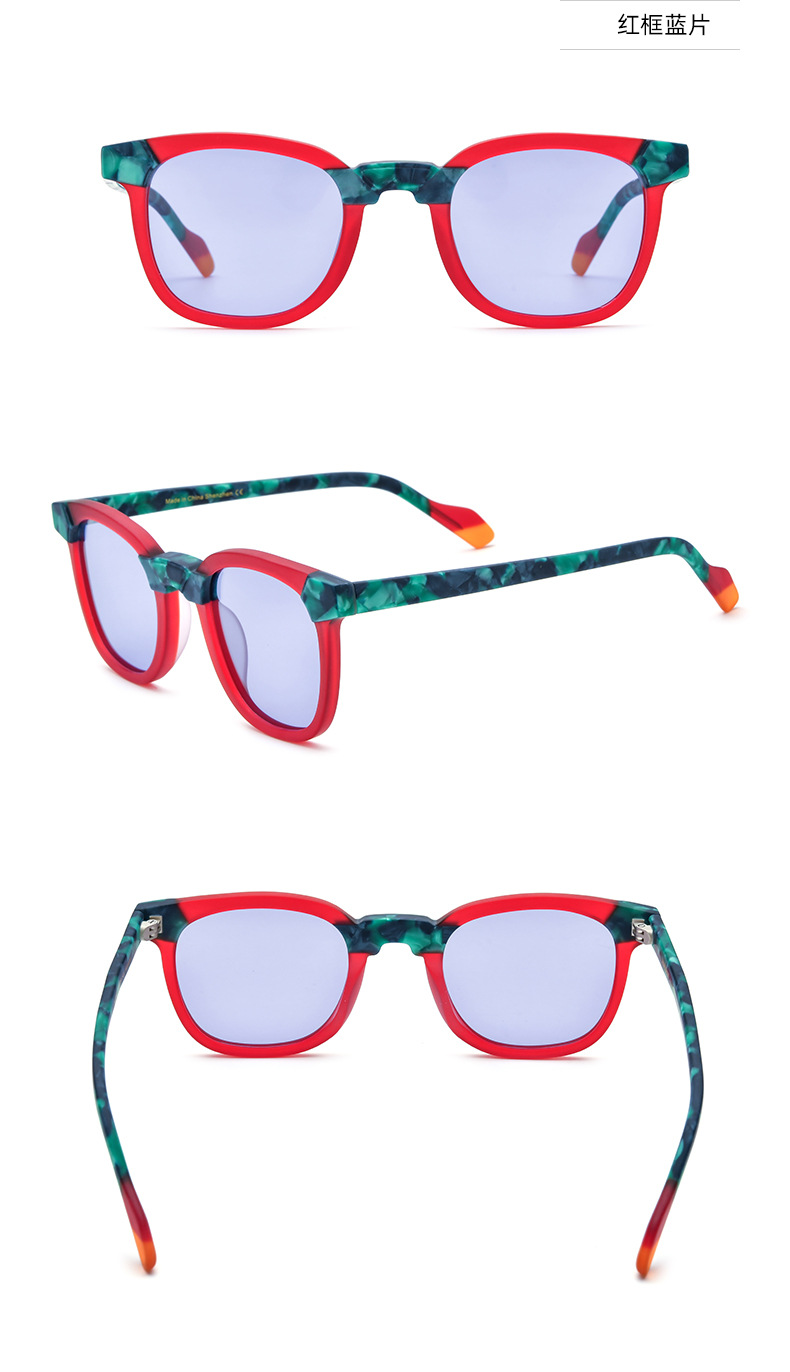 Lunettes de soleil polarisées multicolores-17