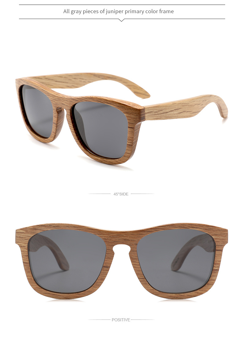 Lunettes en bambou et bois RUISE'S pour hommes et femmes W3018