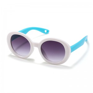 RUSEN'S Lunettes de soleil polarisées mignonnes pour enfants RS-6136