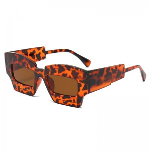 RUISEN'S 2023 Nouvelles lunettes de soleil carrées hip-hop résistantes aux UV 5651