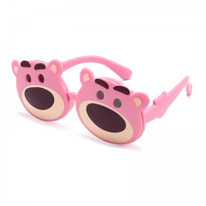 RUISEN’S Kids Flip-Up Bear Glasses