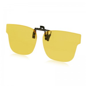 Lunettes de soleil polarisées à clip, lunettes de conduite pour conducteur, 8347-48