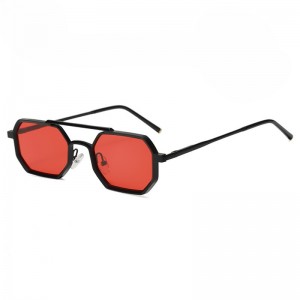 Gafas de sol de metal RUISEN'S con montura poligonal para mujer WS-015