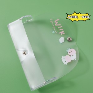 RUISEN’S Portable Creative Transparent Glasses Case  6626