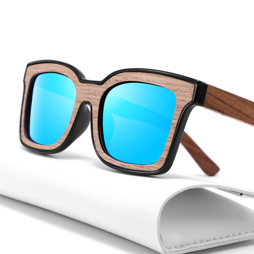 Gafas de sol de madera RUISEN'S para hombre 2115