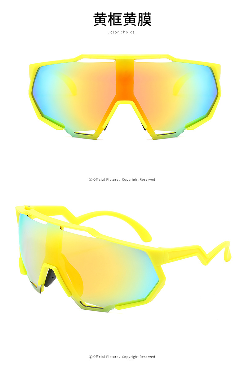 RUSEN'S Lunettes de soleil personnalisées pour cyclisme en plein air pour hommes et femmes 8305