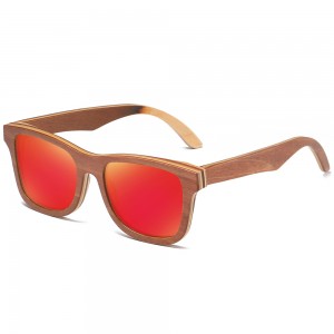 RUISEN’S Wooden Sunglasses For Men and Women 832