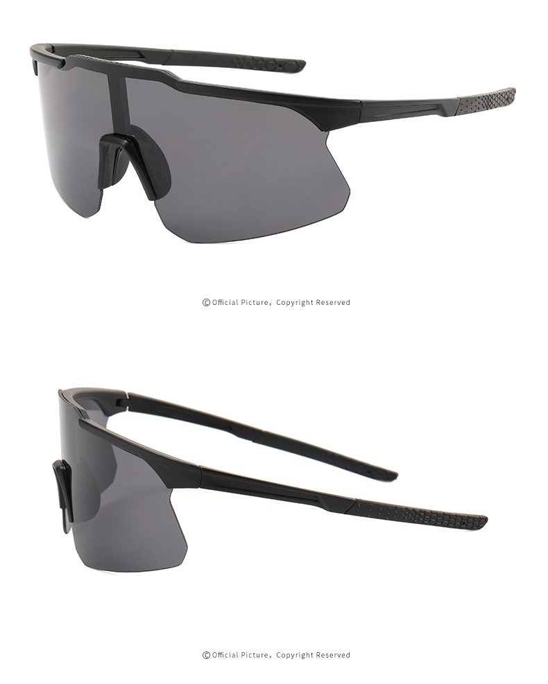 RUISEN'S Sports Half Frame Wind Sunglasses 9328