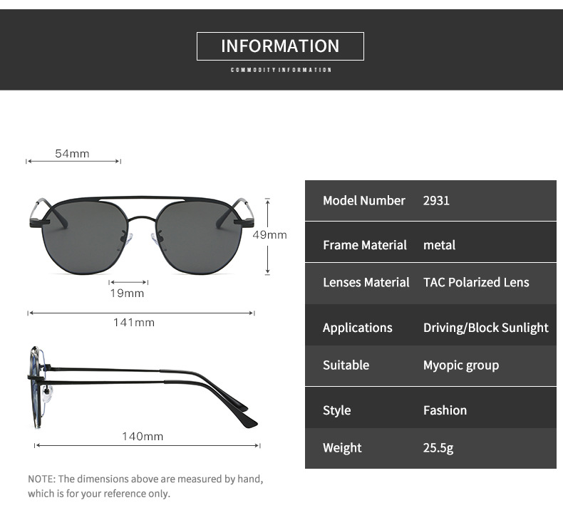 Men's and women's sunglasses, polarizers, riding 2931