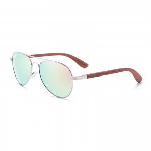 RUISEN’S New Fashion Frameless Wooden UV400 Sunglasses RS-1705