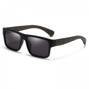 RUISEN'S Gafas de sol de madera ligeras polarizadas para hombre 61628