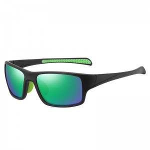 RUISEN'S Sports winddichte, polarisierte, quadratische Outdoor-Reit-Sonnenbrille 3057