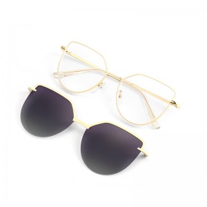 Nuevas gafas de sol con clip para hombre y mujer Cat Eye de RUISENS 7002