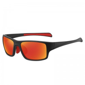 RUISEN'S Sports winddichte, polarisierte, quadratische Outdoor-Reit-Sonnenbrille 3057