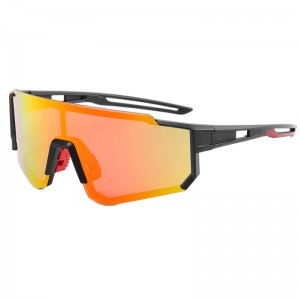 RUISEN'S Sports lunettes de soleil polarisées colorées pour cyclisme en plein air 9927