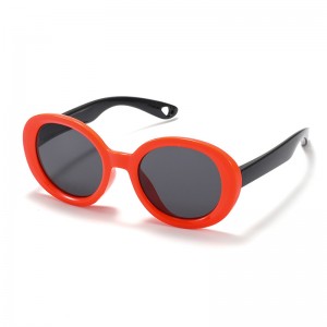 RUSEN'S Lunettes de soleil polarisées mignonnes pour enfants RS-6136