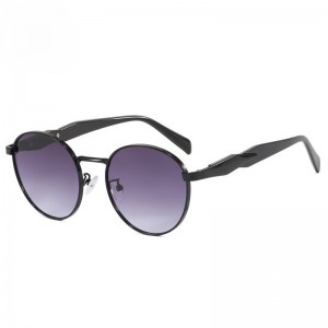 RUISEN'S Oval Frame Metal Sunglasses pro Women PLD-WS