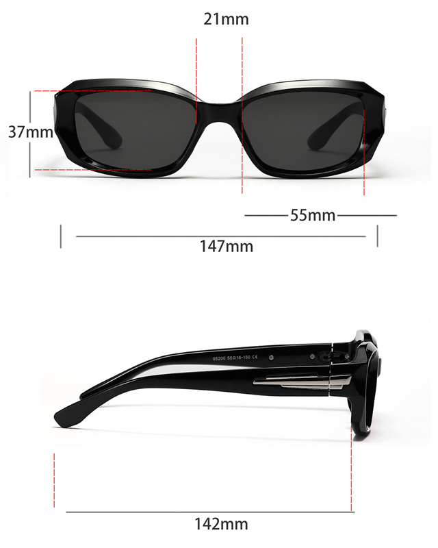 hot shades size