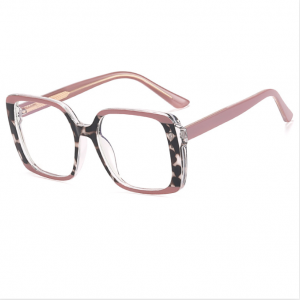 RUISEN'S Montature da donna in acetato chiaro anti-blu 82091